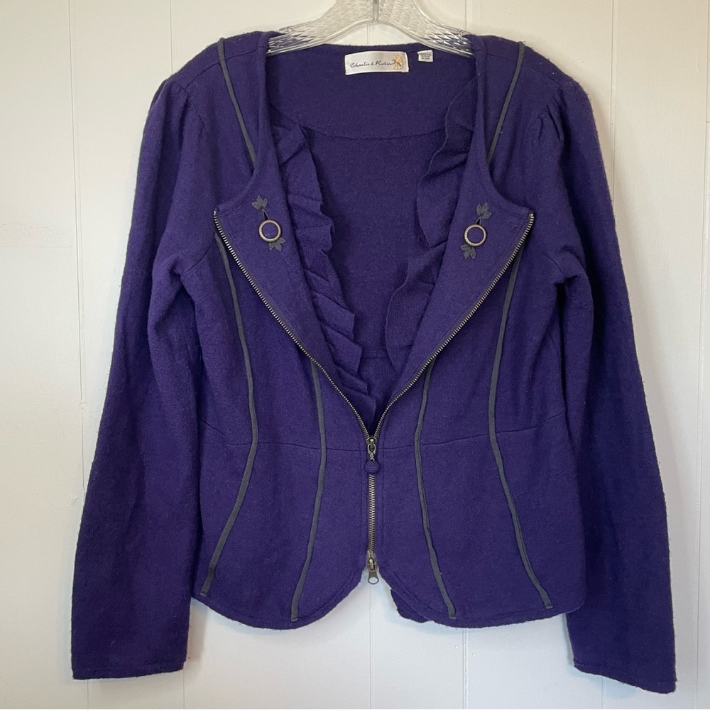 Anthro / Charlie and Robbin Sweater sz L